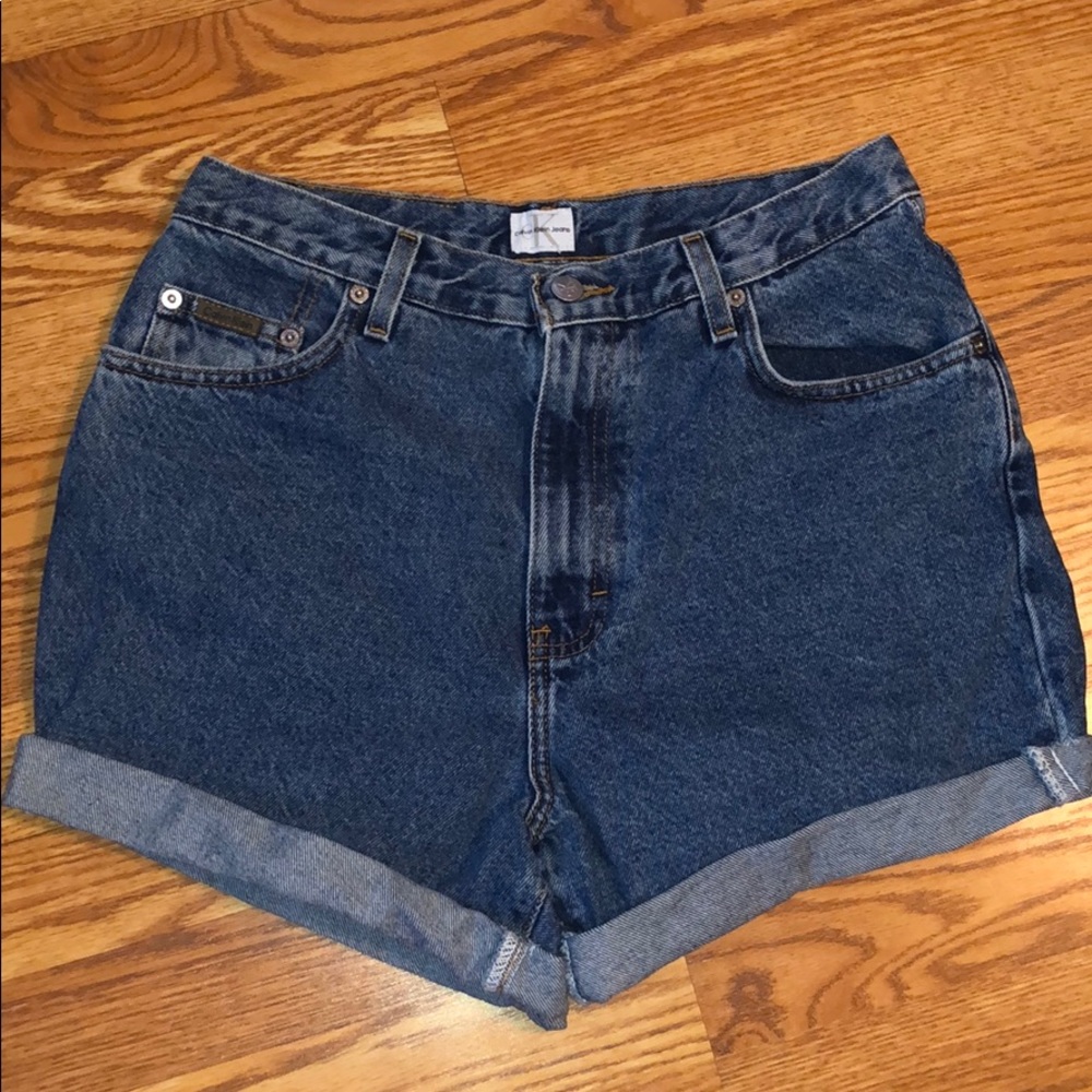 Vintage Calvin Klein cut-off shorts